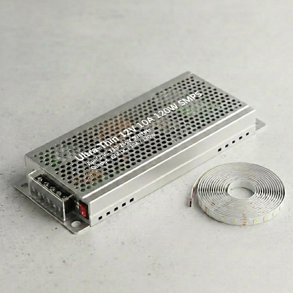 [IR_0062] Ultra-Thin 12V 10A 120W SMPS