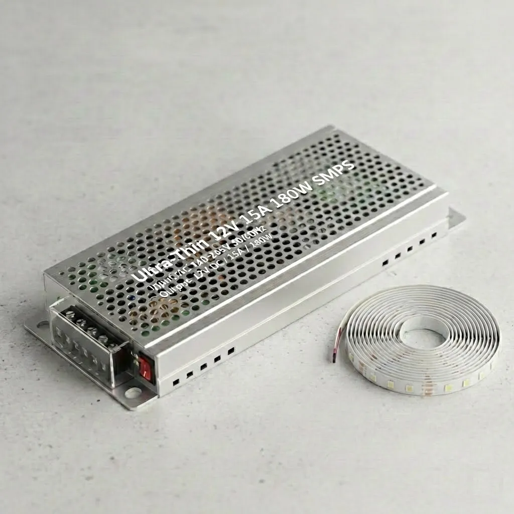 [IR_0063] Ultra-Thin 12V 15A 180W SMPS
