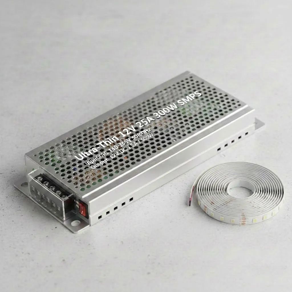 [IR_0065] Ultra-Thin 12V 25A 300W SMPS